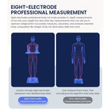 Smart Body Fat Scale for with Handle, 24 Precise Body Biological Analyzer, Digital Bathroom Weighing Bluetooth Scale