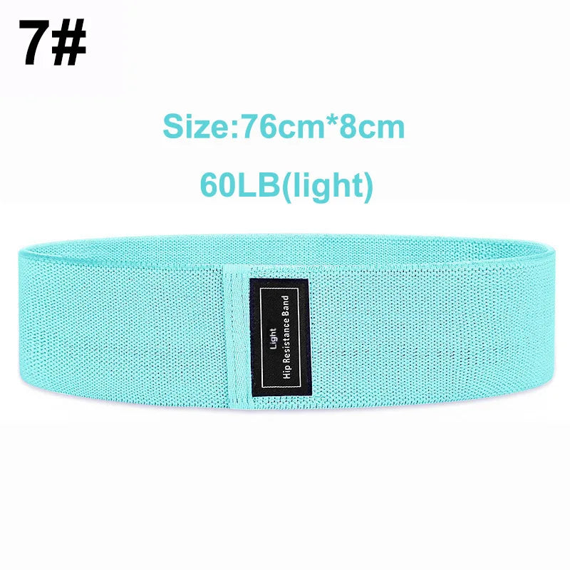 COYOCO Pull Strap Set Fabric Booty Bands Hip Circle Elastic Fitness Expander for Home Workouts Glute Legs Strength Training