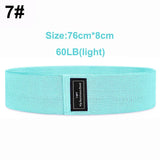 COYOCO Pull Strap Set Fabric Booty Bands Hip Circle Elastic Fitness Expander for Home Workouts Glute Legs Strength Training