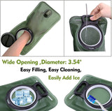 Hydration Bag 2 Liters Foldable Bottle One Click Quick Release Water Bag YYSD02