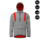 WOSAWE Reflective Cycling Jacket Winter Autumn Bicycle Windbreaker Bike Soft Windproof Waterproof Motorbike Jacket Men Coat