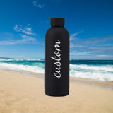 Custom Name Thermos Large Vacuum Flask 304 Stainless Steel Portable Thermos Bottle 0.5L Outdoor Sports Water Bottle Travel Mug