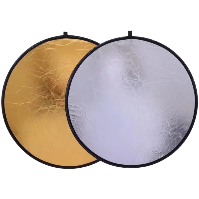 30/60/80/110cm Portable Collapsible Round Photography Reflector Photo Studio Outdoor Light Diffuser Multi-Disc with Carry Bag