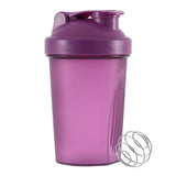 400ML Shaker Bottles Colorful  Whey Protein Powder Mixing Bottle Fitness Gym Shaker Outdoor Portable Plastic Drink Cup