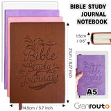 S.O.A.P Method Bible Study Journal, Prayer & Devotional Notebook, Religious Gift for Men Women