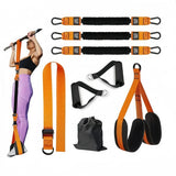 Pull-up Booster Belt Indoor Fitness Sports Horizontal Bar Auxiliary Belt Tension Device Fitness Tension Rope Elastic Belt