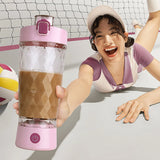 22oz/650ml Electric Shaker Bottle USB Rechargeable Automatic Protein Shake Mixer for Protein Shakes and Meal Replacement Shakes