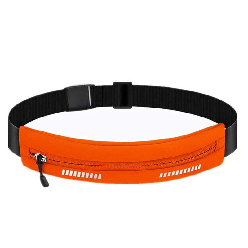 Running Waist Pack with Adjustable Belt Men Women Slim Running Bags Portable Outsides Jogging Gym Sports Cell Phone Pouch