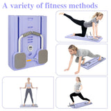 Multifunctional Abdominal Fitness Board Home Gym Exercise Board That Is Foldable, Lightweight Home Fitness Ab Roller Wheel