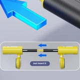 Pelvic Floor Muscle Pelvis Trainer 2-in-1 Inner Thigh Exerciser Leg Clamp Trainer for Leg/Arm/ Hip Shaping Women