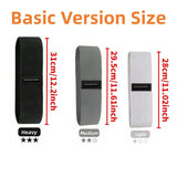 Basic Fabric Resistance Hip Booty Bands Glute Thigh Elastic Workout Bands Squat Circle Stretch Fitness Strips Loops Yoga Gym