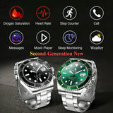Innovative Business Smartwatch Luxury Design Fitness Tracker Bluetooth Call Heart Rate Sleep Monitor Smart Watch for Android iOS