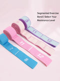 Kids Dance Stretch Band, 8/10/12-Segment Ballet Practice Elastic Band for Children, Latin Jazz Stretching Resistance Training