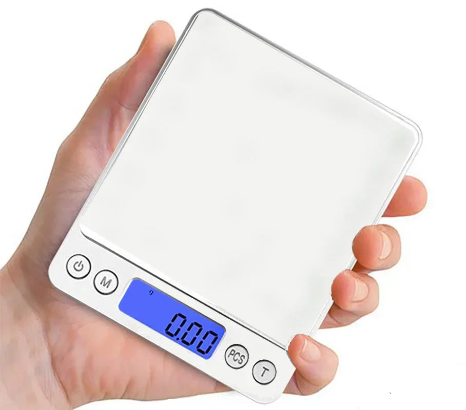 USB LCD Digital Jewelry 0.01g Mini Scale Smart Precision Electronic Pocket Portable Kitchen Food Scale Gram Weight Balance Scale