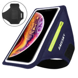 HAISSKY Running Sport Armbands For iPhone 17 16 15 14 13 Pro Max 15 Plus 16e 17 Air  iphone 11 case Pocket Arm Bag Pouch