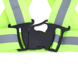 Highlight Reflective Straps Night Work Security Running Cycling Safety Reflective Vest High Visibility Reflective Safety Jacket