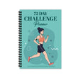 1PC 75-Day Challenge Fitness Planner Notebook, Track Habits, Meals, Mood, and Workouts, Daily Wellness Journal for Health & Disc