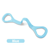 8 Fitness Workout Resistance Band Arm Back Shoulder Exercise Elastic Training Band Yoga Pilates Equipment