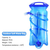 NEWBOLER  2L Water Bladder Hydration Pack Reservoir BPA Free PEVA Water Storage Bag for Camping Cycling Running Hiking