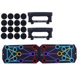 New 1Set Multifunctional Thicken Push Up Board Fitness Muscle Home Gym Push Up 20 Holes Push Up Stand.