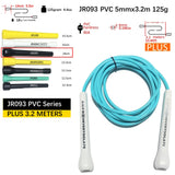 NEVERTOOLATE TPU PVC 10.5FT 3.2m x 5mm PVC  speed double under skip rope jump tricks fitness crossfit CROSSFIT LONG