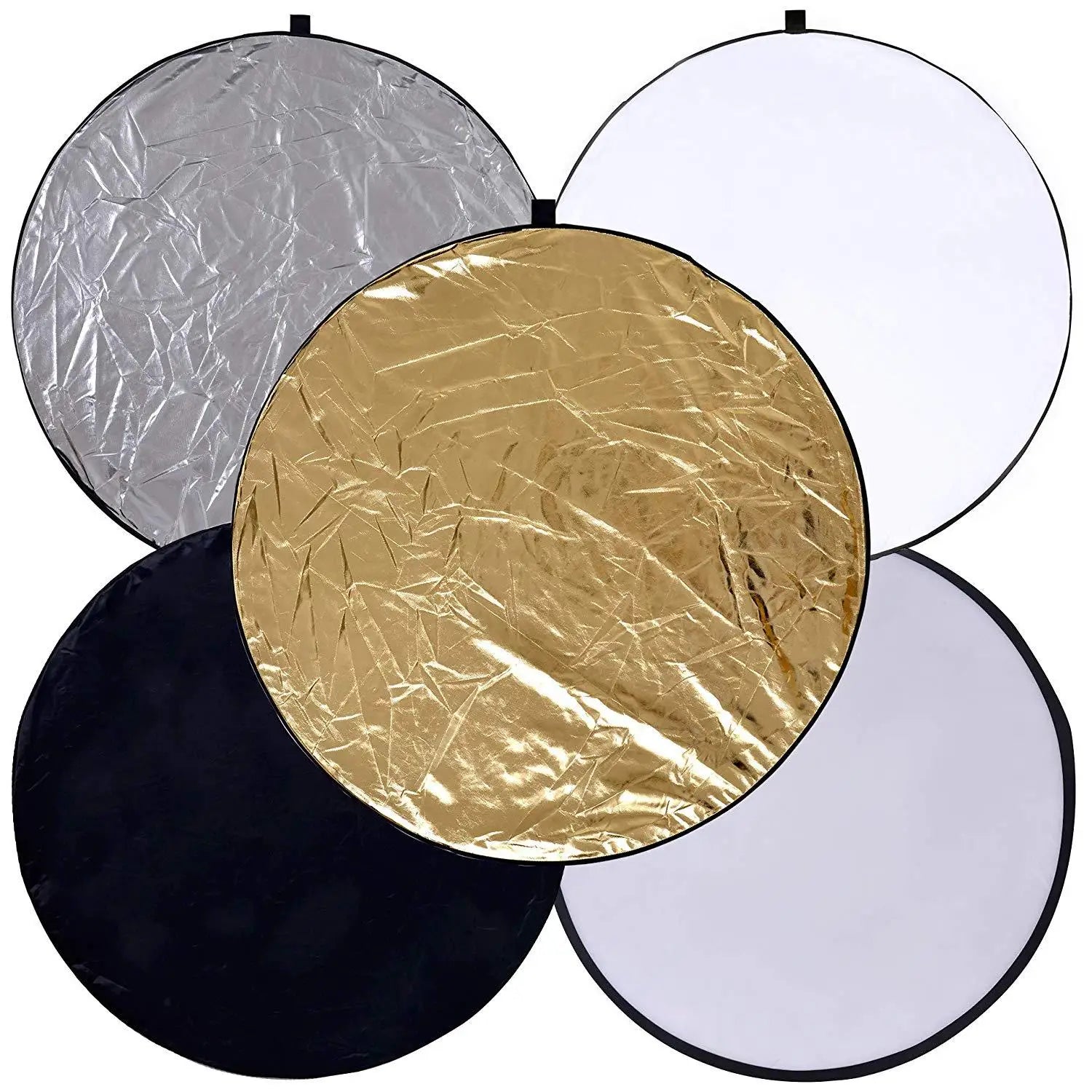 110cm Photography Reflector Foldable Portrait Fill Light Board Enhance Gloss Reflective Panel For Outdoor Live Streams Photo