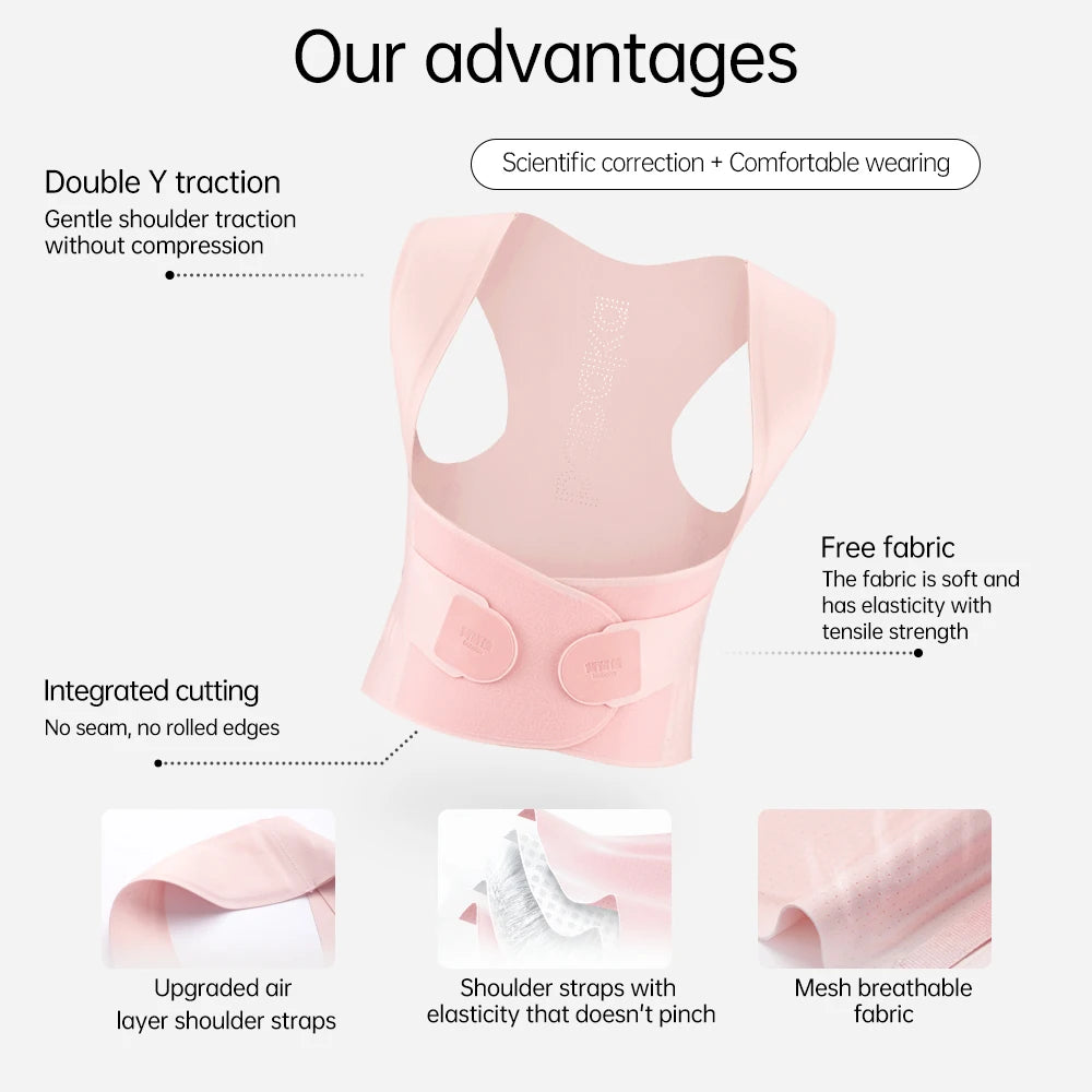 Babaka Beauty Supplies Back Brace Posture Corrector, For Improving body posture and Hunchback Achieve Square Shoulders Effect