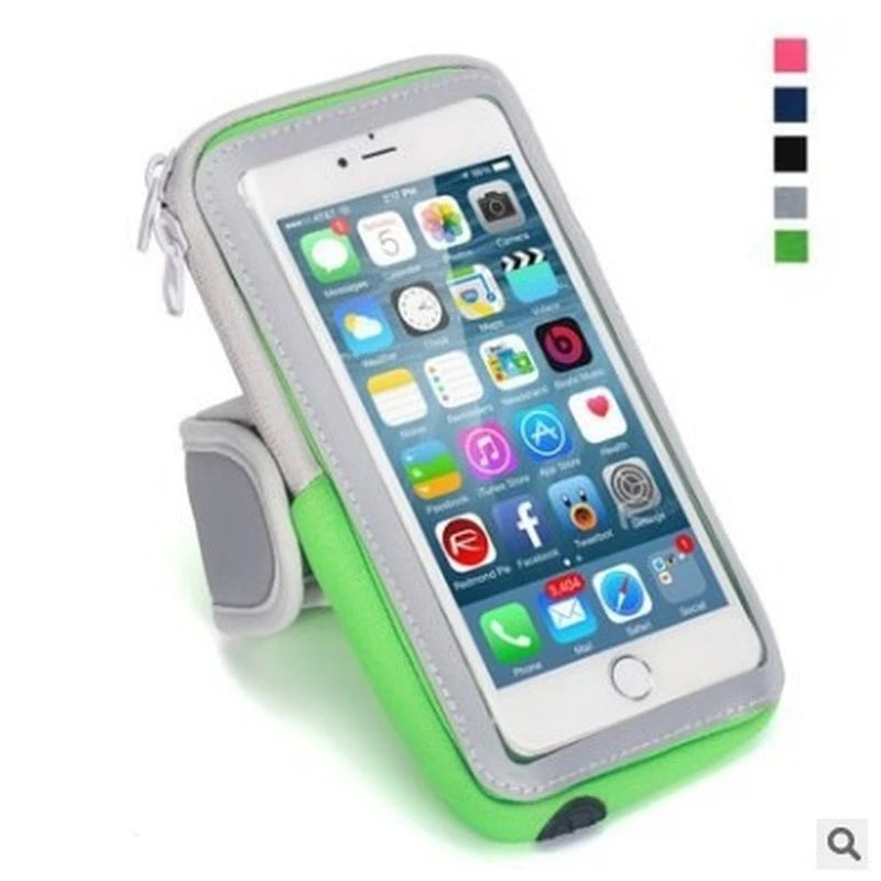 Universal 6" Running Armband Phone Case Holder High Quality Phone Bag Jogging Fitness Gym Arm Band for IPhone Samsung Huawei