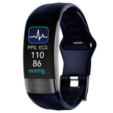 ECG+PPG Smart Wristband Fitness Tracker for Women Men Calorie Blood Pressure Waterproof Sport Smartband Health Smartwatch