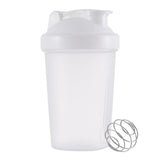 400ML Shaker Bottles Colorful  Whey Protein Powder Mixing Bottle Fitness Gym Shaker Outdoor Portable Plastic Drink Cup