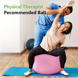 5pcs Yoga Ball Set for Gymnastics, Balance Training, Body Shaping and Thickening Durable Fitness Balls Home Fitness Supplies