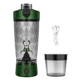 22oz/650ml Electric Shaker Bottle Portable Shaker Cups Water Drink Mixer Bottles for Protein Shakes and Meal Replacement Shakes