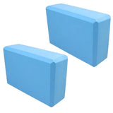 2PCS Gym Foam Brick Training Exercise Fitness Equipment Dance Yoga Auxiliary Tool Stretching Body Shaping EVA Yoga Blocks