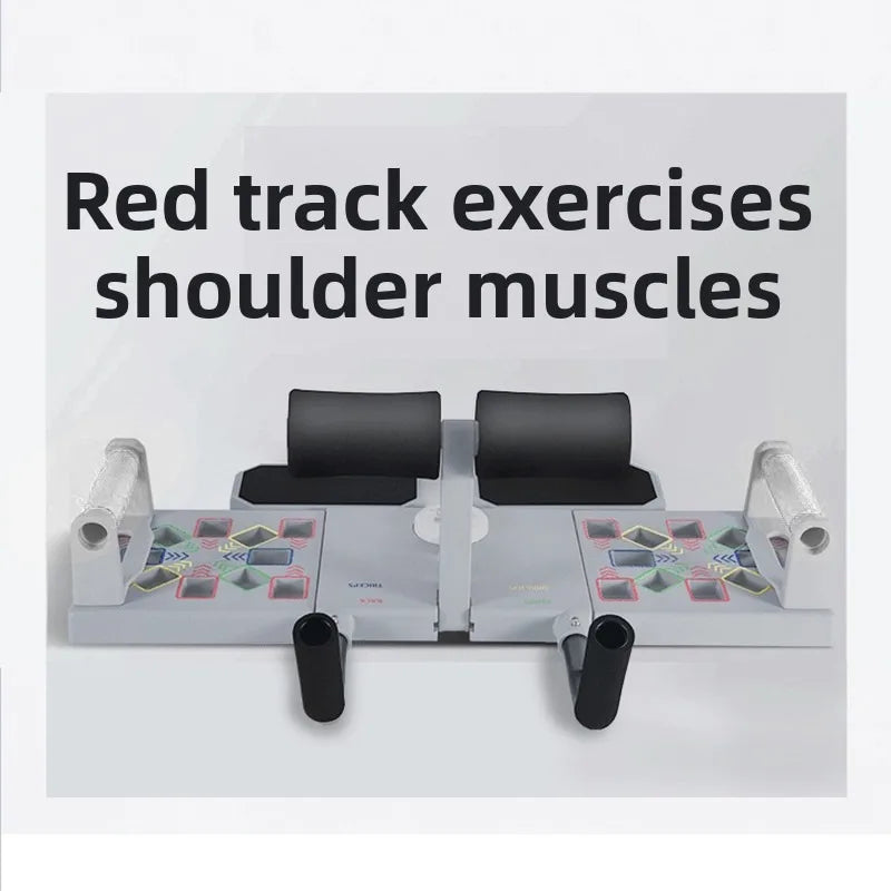 Push-up Board Set Portable Multifunctional Push-up Bar Foldable Fitness Equipment For Chest Abdomen Arms/Back Training