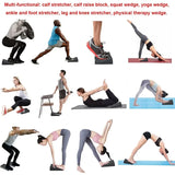 3Pcs/Set Yoga Wedge Stretch Slant Boards Adjustable Bricks Squat Wedge Blocks For Exercise Gym Fitness Yoga Accessories