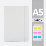 A5 Business with PU Notebook, Student Notebook, 200 Pages, Handcrafted Bookbook, Handcrafted Bookbook, Comes with Memo Paper