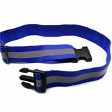 4*105cm Adjustable Reflective Belt Waist Strap High Visibility Safety Reflective Gear Belt Reflective Cycling Walking Running