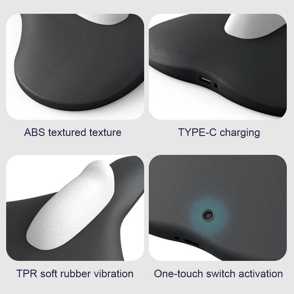 Electric Pelvic Floor Muscle Trainer Portable Sit-On-Top Pelvic Trainer Pelvic Floor Muscle Training Device for Bladder Control