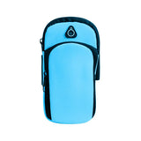 Durable Neoprene Sports Armband Phone Case Breathable Mesh Black Blue Green Arm Bags Waterproof With Headset Hole Universal
