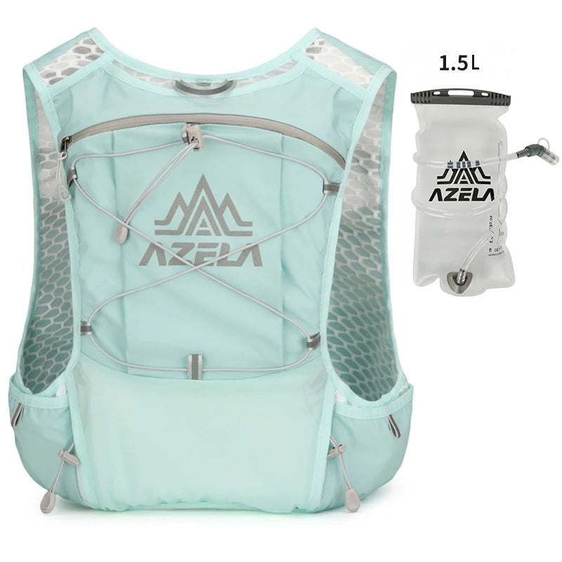 Outdoor Trail Running Backpack Ultralight Running Race Hydration Vest Breathable Jogging Vest for Marathon Cycling Hiking Trail