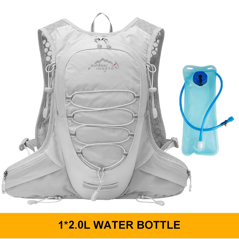 12L Cycling Hydration Vest Running Backpack Lightweight Riding Vest Pack Backpack Running Camping Bag Mountaineering Equipment