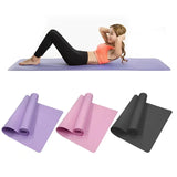 1Pc 4MM Thick EVA Yoga Mats Anti-slip Sport Fitness Mat Blanket For Exercise Yoga And Pilates Gymnastics Mat Fitness Equipment