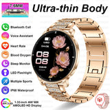 2026 New 1.32" AMOLED Smartwatch Man 466*466 Resolution Bluetooth Call LED Flashlight Fitness Tracker Smart Watch For Men Women