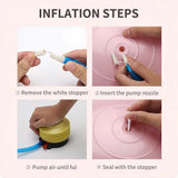 5pcs Yoga Ball Set for Gymnastics, Balance Training, Body Shaping and Thickening Durable Fitness Balls Home Fitness Supplies
