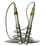 MOGOLD Professional Wear-resistant PVC Jump Rope – Non-slip Silicone Handles, Aluminum Alloy Shaft & High-speed Silent Bearings