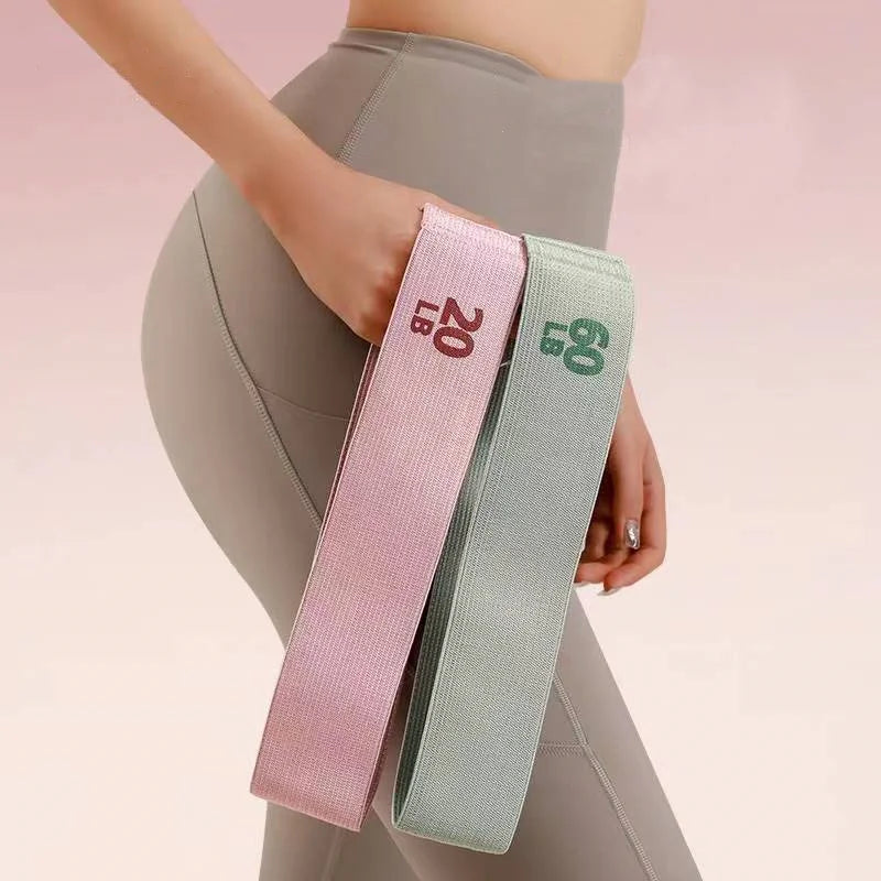 2025 Fabric Elastic Bands Fitness Resistance Bands Yoga Pilates Hip Circle Expander Bands Gym Training Home Workout Equipment