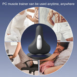 Electric Pelvic Floor Muscle Trainer Portable Sit-On-Top Pelvic Trainer Pelvic Floor Muscle Training Device for Bladder Control