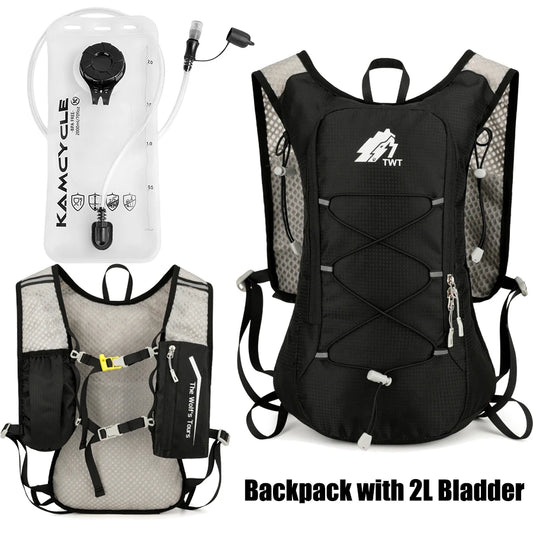 Running Vest with 2L Hydration Bladder | Ultra-Light 5L Hydration Pack | Perfect for Trail Running, Cycling, Hiking & Marathons