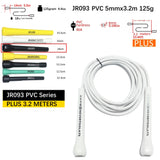 NEVERTOOLATE TPU PVC 10.5FT 3.2m x 5mm PVC  speed double under skip rope jump tricks fitness crossfit CROSSFIT LONG