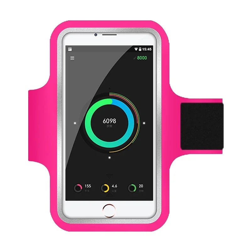 HAISSKY Simple Running Sport Armbands For iPhone 17 16 14 13 Pro Max 15 Plus 16E 17 Air Samsung S25Ultra Xiaomi On Hand Arm Bag